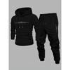 Hoodies, Sweatshirts, Men's Autumn and Winter Sportswear and Casual Sets, Fashionable American High Street Versatile Printed Jackets