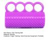 Silicone Squeeze Finger Exerciser 4Finger Exerciser Ergonomic Hand Massage Grip Strength Trainer Arthritis Hand Therapy Rehabilitation Gripper Workout