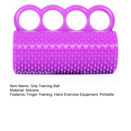 Silicone Squeeze Finger Exerciser 4Finger Exerciser Ergonomic Hand Massage Grip Strength Trainer Arthritis Hand Therapy Rehabilitation Gripper Workout