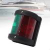 Feu de navigation LED pour bateau, accessoires pour mât de signalisation d'ancrage, pièces pratiques, rouge et vert
