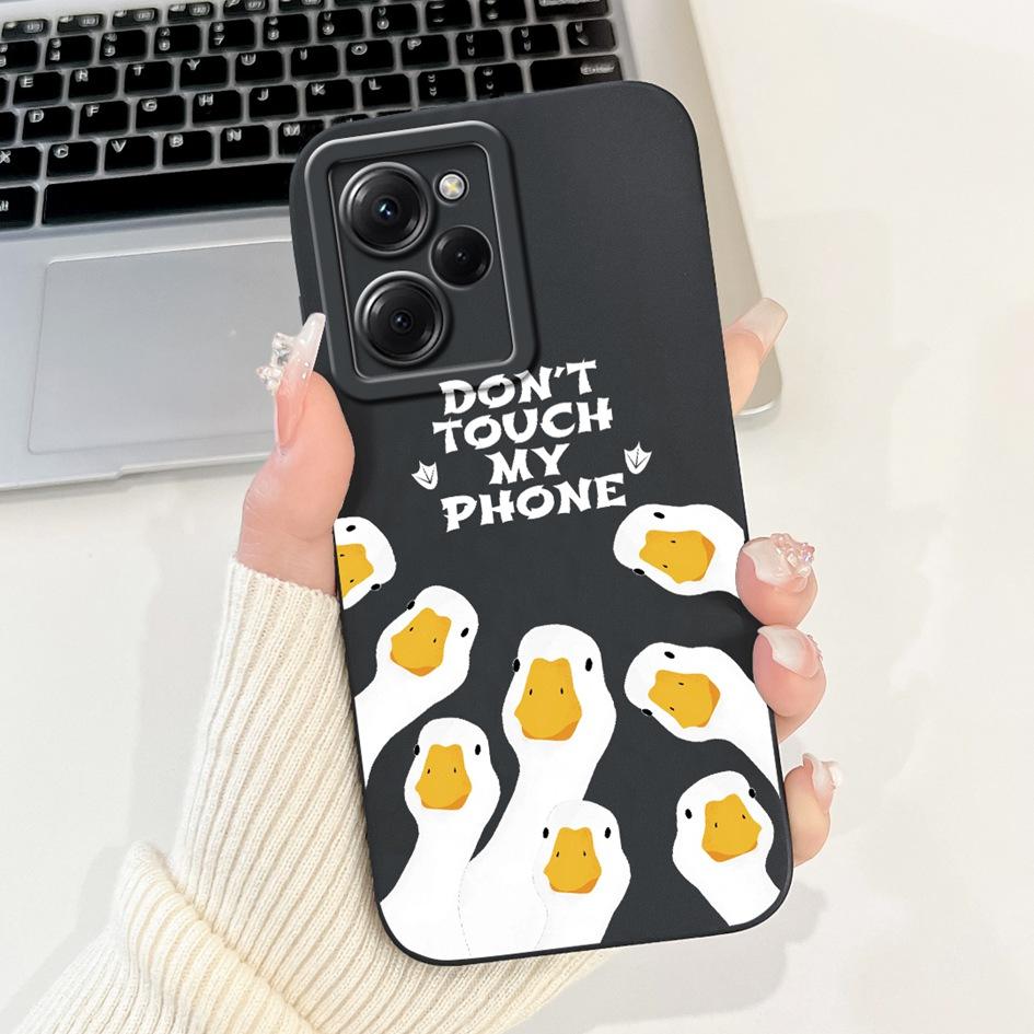 Pre puzdro Xiaomi Poco X5 Pro 5G Módny motýľ a sedmokrásky Mäkký silikónový kryt Pre Xiaomi PocoX5 X5Pro Plná ochrana Funda