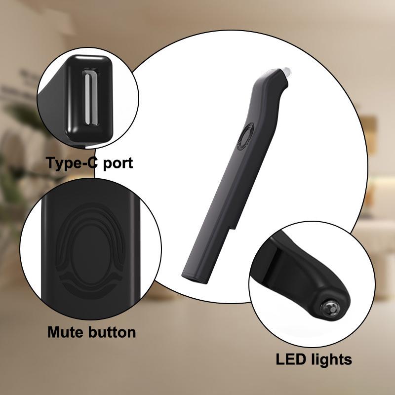 Wimpernpinzette Lampe Silikon Kabellos Mini Gel Schnellhärtungslicht Tragbare Handliche Wimpernverlängerungslampe mit Druckschalter für Nagel