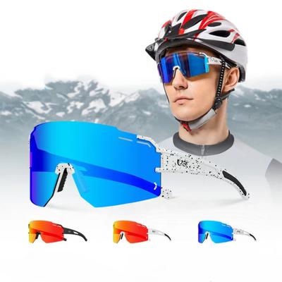 New Men Cycling Sunglasses UV400 Protection Vintage Style Outdoor Sports Eyewear for Men Women