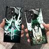 Saya No Uta Mobile Phone Case for Samsung Galaxy S26 S25 S24 S23 S22 S21 S20 Note20 Plus FE Ultra Glass Colorful Cover Luxury