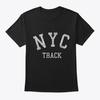 Nyc Track Vintage T-Shirt Made In the USA Size S To 5XL