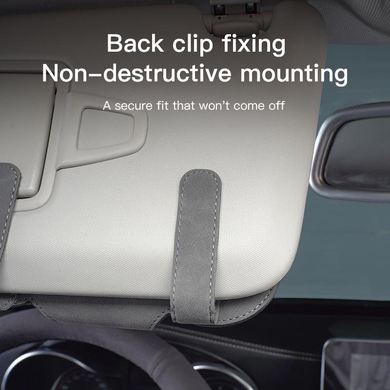 Interior Stickers Car Logo Glasses Case Sun Visor Sunglasses Card Organizer Box For Lexus RX300 IS200 IS250 ES350 Ct200h UX250h