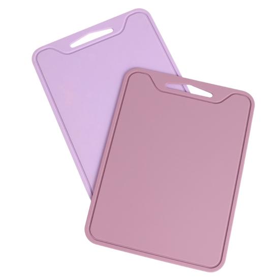 Silicone Cutting Board Mat Foldable Double-Sided Vegetable Chopping Board Non-Slip Drip Groove Camping Mats