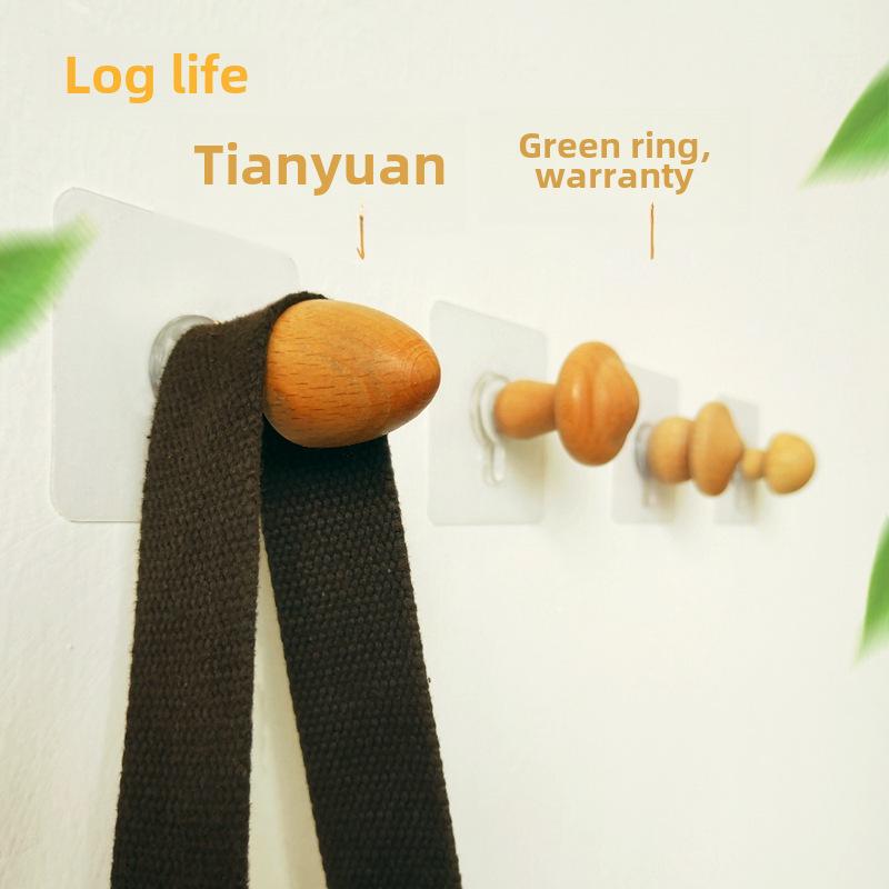Wall-Mounted Punch-Free Sticky Hook for Clothes and Decoration