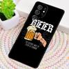 Beer Alcohol soft Phone Case for Samsung Galaxy note 10 pro S26 Ultra S23 S24 FE S25 S21 S22 PLUS shockproof Cove