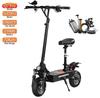 Trotinetă electrică Boyueda 10" Motor 1600Wx2 City Escooter 52V 19AH Autonomie maximă 70Km Negru Q7 Pro