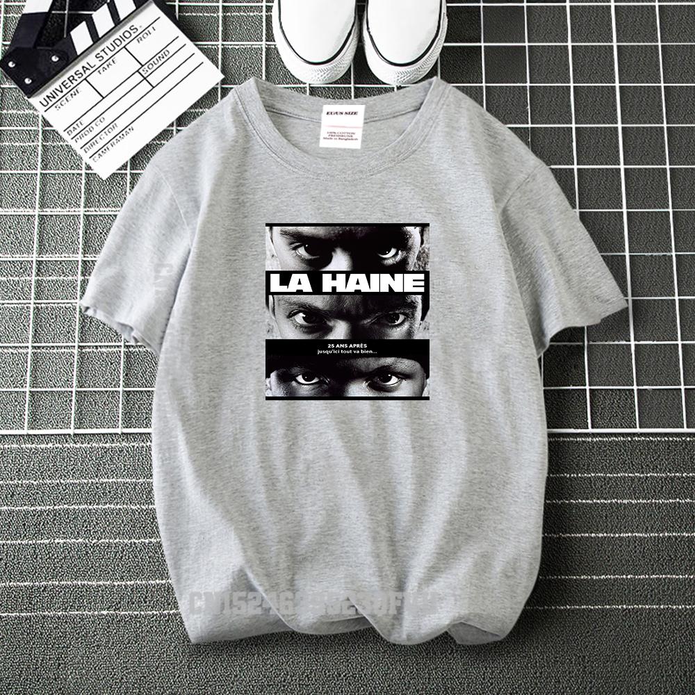 1995 La Haine Movie Cotton TShirts Men Women Hip Hop Casual Tee Shirts Summer Brand Camisas Hombre Cartoon Harajuku T Shirt