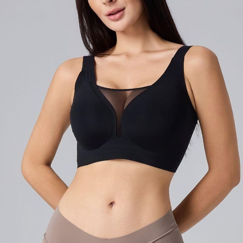 Plus Size Wireless Thin Support Seamless Bra For Women