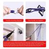 Leichtes Trainingsband Elastisches Fitnessband Fitnessstudio Fitness Widerstandsband für Muskelaufbau