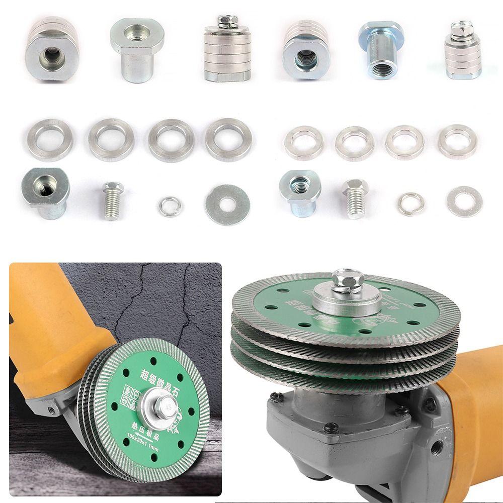 Replacement Converter Adapter To Grooving Machine Adapter M10/M14 Fit For 100/125-230 Angle Grinder