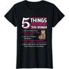 5 Things You Should Know About Ferret Women - Ferret Mom T-Shirt