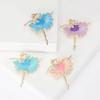 Brosche Accessoires Ballerina Legierung Öltropfen Brosche Temperament Bekleidung Anstecknadel Brosche