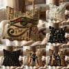 Ancient Egypt Anubis Cushion Cover Multi-Scene Pillow Cover for Home & Car - Reversible, Soft & Durable for Daily Use
