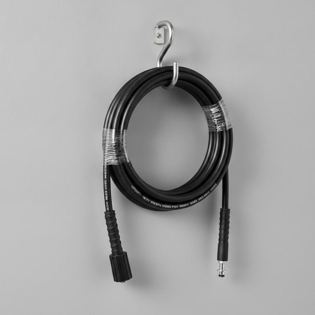 High-Pressure Washer Hose Industry Grade for Outdoor Cleaning, Car Washing