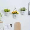 New Wall Hanging Flower Vase Pot Basket Rural Garden Supplies Home Decoration Plantas Accesorios For Indoor Wall-mounted