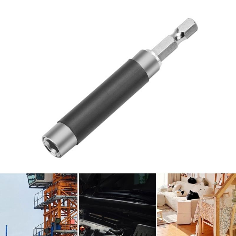 1/4 "Sechskantschaft-Verlängerungsstange, 6,35 mm Sechskant-Verlängerungsstange, 80 mm magnetische Schnellwechsel-Teleskop-Verbindungsstange