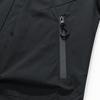 Oversize Plus Size Waterproof Black Thin Softshell Hooded Windbreaker Bomber Jacket Loose Camping Outerwear for Men