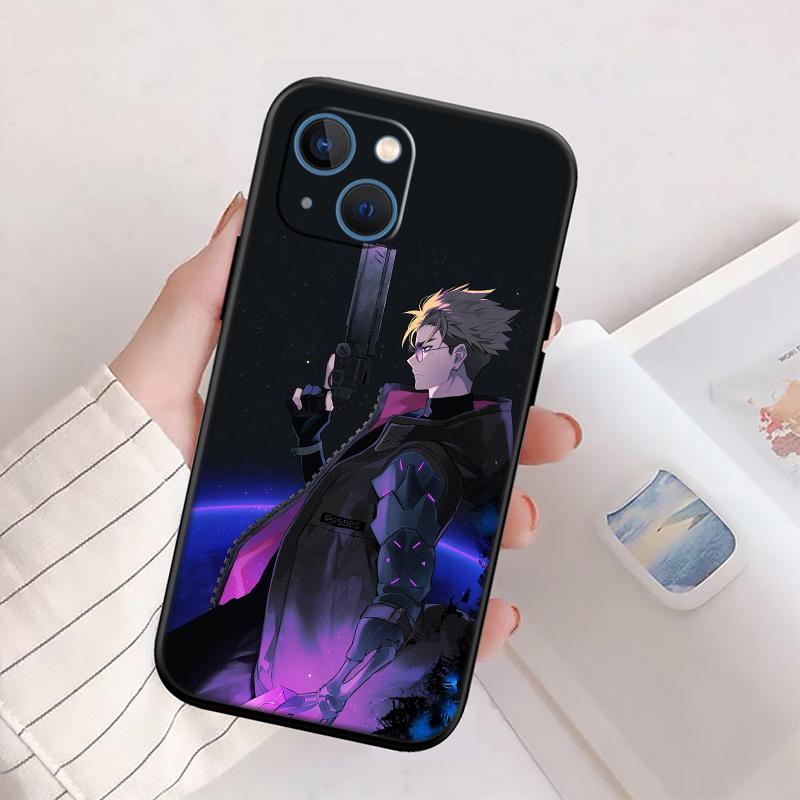 RP72 Trigun Stampede New High-End Shell Phone Case for iPhone 16 15 14 13 12 Pro Max Plus Mini