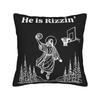He Is Risen Boho Easter Christian Cross Pillow Case Cute Funny Pillow Cover Custom Pillowcases For Sofa Couch Bed Living Room