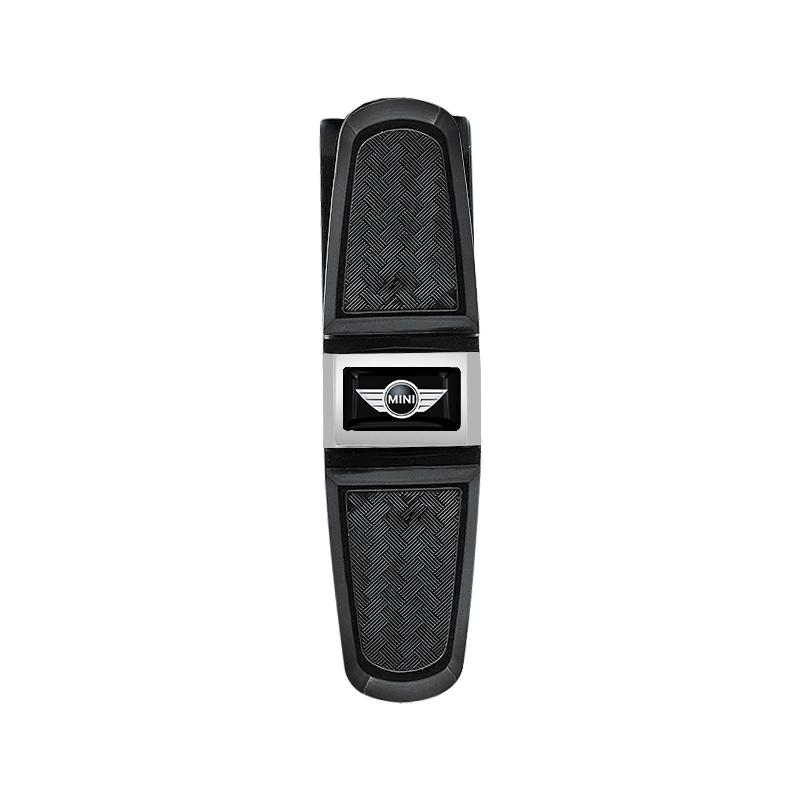 Automobilio saulės skydelio akinių dėžutė Universalus saulės akinių spaustukas Kortelė Bilietas MINI Cooper Fridge One F56 R56 R57 R58 R59 R60