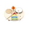 Kids Drum Set for Toddlers Toy Wood Musical Kits Baby Sensory Educational Toy Christmas Birthday Gifts for Boys & Girls