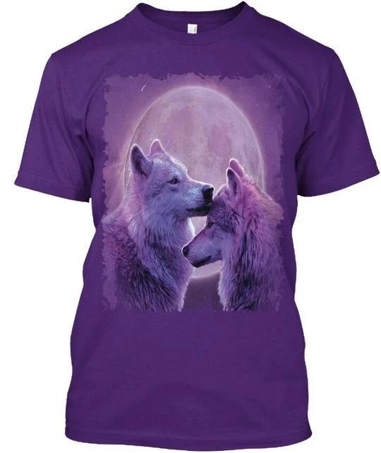 Wolf Couple TTshirt Made In the USA Size S To 5XL