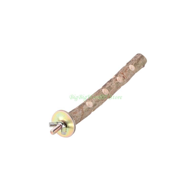 24TE Bird Grinding Perch Cage Toy Bird Grinding Stand Parrots Toy Cage Toy
