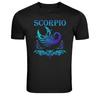 Scorpio Zodiac Tribal Scorpion Astrology Graphic T-Shirt