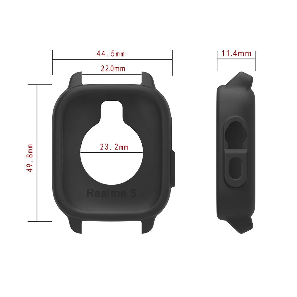 Watch Case For Realme Watch 5 Decoration High Quality Soft Silicone Cover Anti Scratch Protective Shell