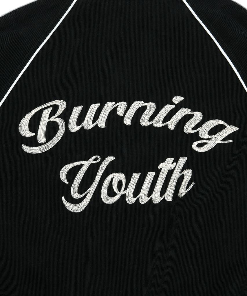 Rollingstudios Piped Blouson Jacket Corduroy Black