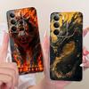 For Realme C75 C75x Cool Dragon Tiger Pattern Phone Case For Realme C75 4G C 75 75X Soft Silicone TPU Cases