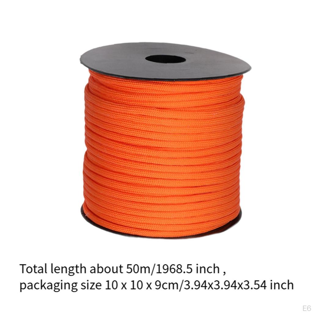 4mm Paracord Rope for Camping And DIY Projects, Essential Tent Accessory Emergency Situations