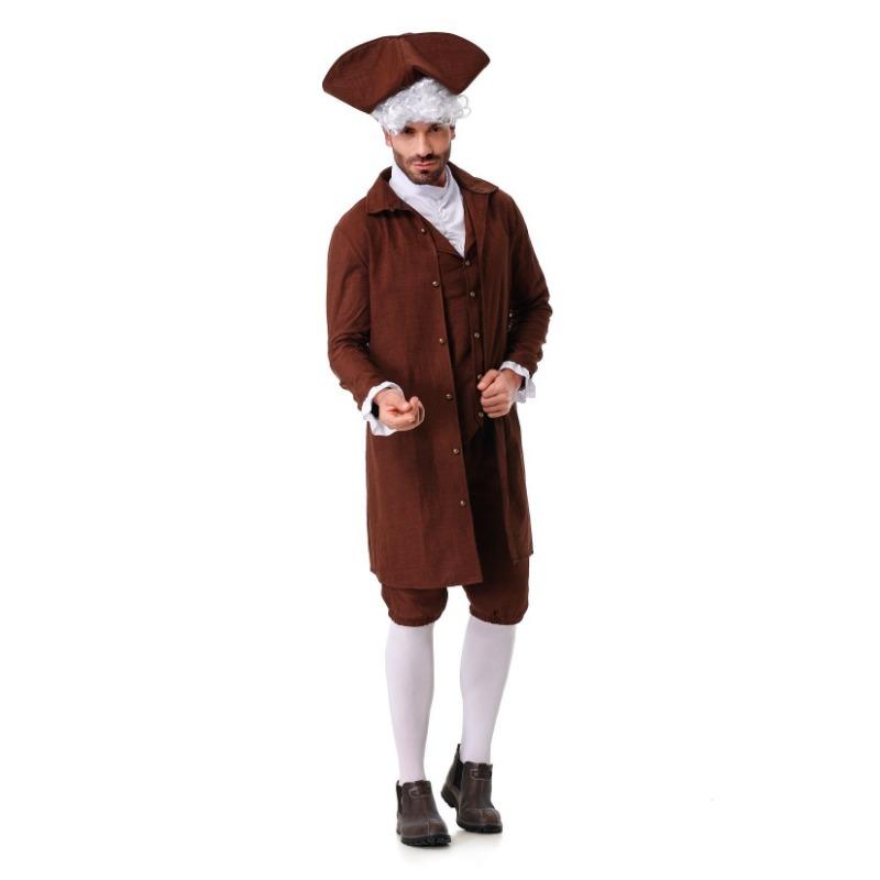 Halloween medieval new parent-child clothing lace sleeve luxury performance clothing