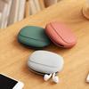 Cutie de depozitare pentru cablu de date pentru căști din silicon 2 buc. Cutie pentru mini chei pentru ruj Mini geantă de depozitare Verde Gri deschis Roșu