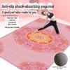 Anti-Slip Sound Insulation Silent Fitness Yoga Mat for Indoor Use