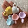 Flower Cups Creative Food Toys Handmade DIY Accessories Cream Glue Resin Accessories Materials
