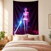 Kpop Demon Hunters Tapestry Highquality for Decorating Living Room Bedroom Dorm Walls Ideal As Bedroom Wallart Orholiday Gift