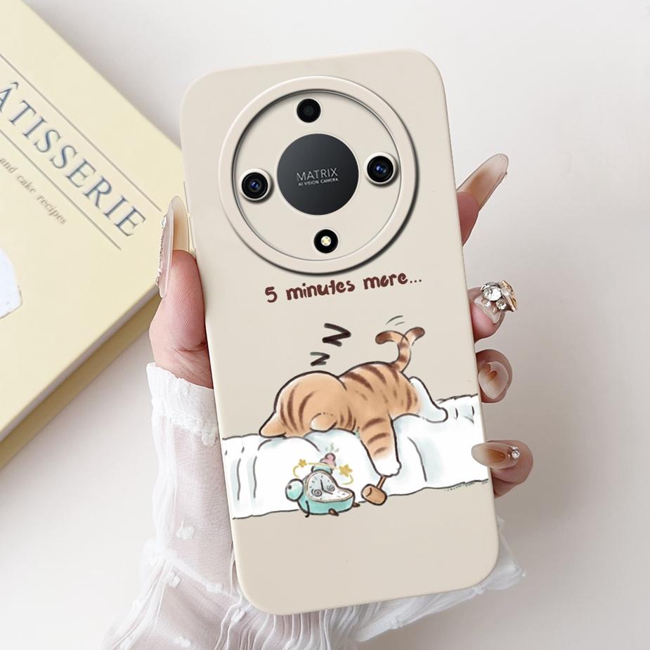 For Honor Magic 5 Lite Case Honor X9A RMO-NX1 Cute Cartoon Painted Cover Soft TPU Phone Case For Honor Magic5 Lite HonorX9a Bags