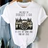 90s Women Print Peace Shadow Short Sleeve Tee Top Fashion T-shirt Clothing Casual Summer Lady Female Graphic T-shirt