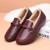 Winter New Velvet Thickened Cotton Shoes Women's Non-slip Warm Middle-aged and Old Pedal Soft-soled Mother Shoes