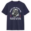 When God Made Me He Grinned And Said This'll Be Fun Monkey Men T Shirts Summer O-Neck Fashion Tee Shirt Oversize Clothes