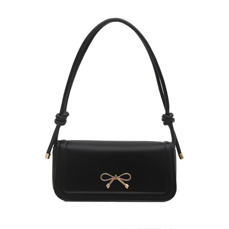 Casual Girls Shoulder Bag With Bow Detail In Pu For Daily Use