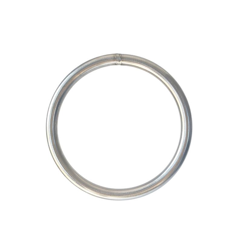 304 Stainless Steel Solid Welded Ring Swing Chain for Indoor/Outdoor Playgrounds - Suitable for Adults and Children
