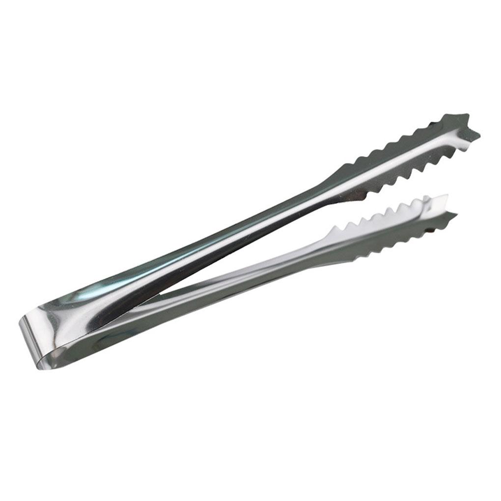 Pinces en Acier Inoxydable Cubes Barbecue Clip Salade Pain Glaçon Grill Usage Domestique Ustensiles de Cuisine pour Cuisiner Outils de Bar d'Hôtel