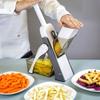 Multifunction Vegetable Cutter Steel Blade Potato Slicer Fruit Peeler Dicing Blades Carrot Cheese Grater Chopper Kitchen Gadgets
