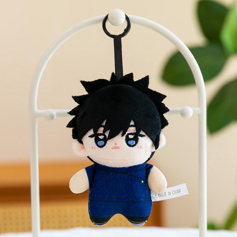 12CM Lovely Gojo Satoru Geto Suguru Nanami Kento Fushiguro Megumi Itadori Yuji Plush Toys Stuffed Soft Anime Pendant Doll Gift